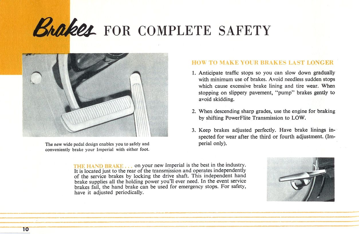 1955 Chrysler Imperial Owners Manual Page 18